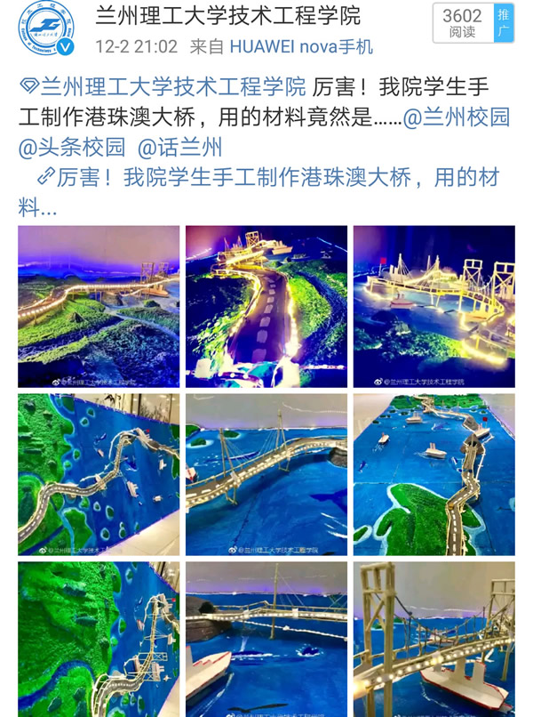 【媒体聚焦】多家媒体报道学校学生手工作品