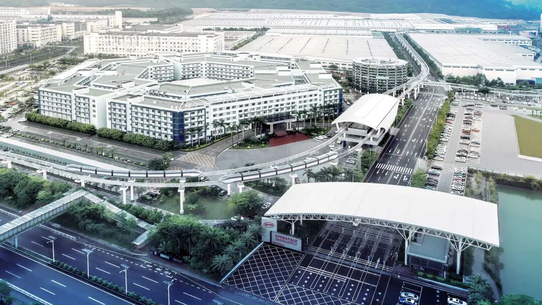 毕业生就业去向——500强企业比亚迪